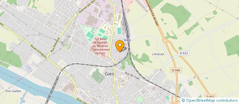 localisation de l'entreprise SARL CASAMETAL  GIEN