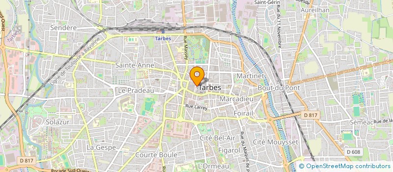 localisation de l'entreprise SARL CASANOVA  TARBES