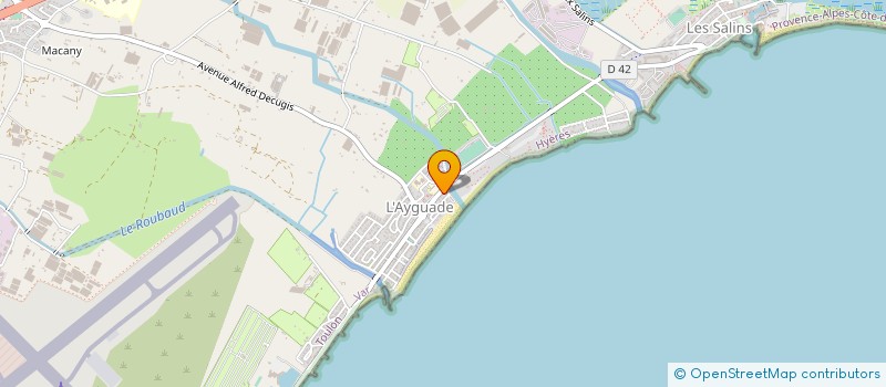 localisation de l'entreprise SARL CASE DEPART  HYERES