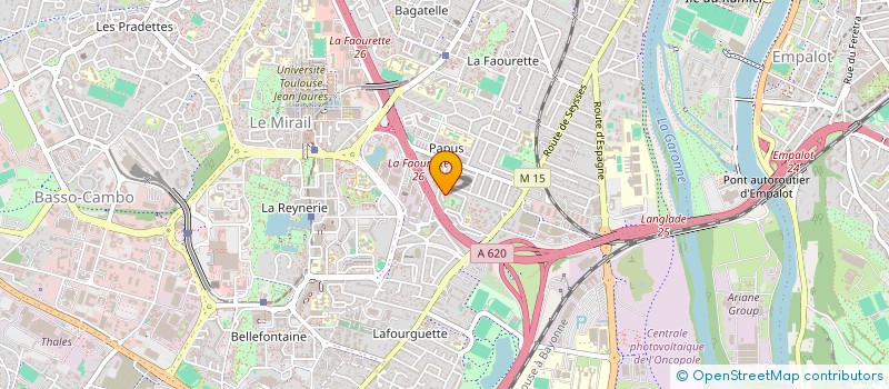 localisation de l'entreprise SARL CASH EXPRESS TOULOUSAIN à TOULOUSE