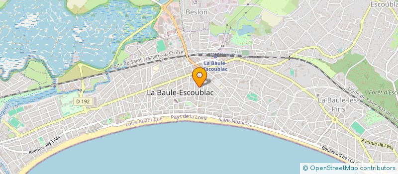localisation de l'entreprise SARL CASSE-PIEDS à LA BAULE-ESCOUBLAC