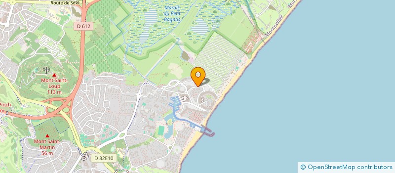 localisation de l'entreprise SARL CASSIOPEA à AGDE