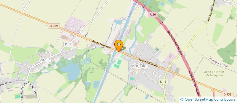 localisation de l'entreprise SARL CASTEL à MARQUION