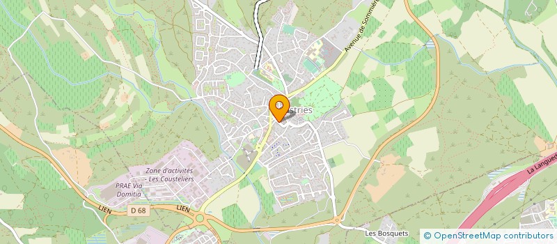 localisation de l'entreprise SARL CASTEL-IMMO  CASTRIES