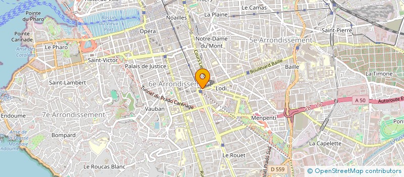 localisation de l'entreprise SARL CASTELLANE DISTRIBUTION EUROPEENNE à MARSEILLE