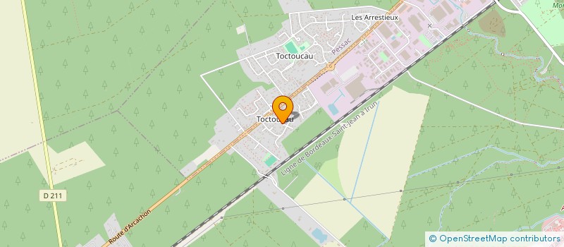 localisation de l'entreprise SARL CASTELLO  CESTAS