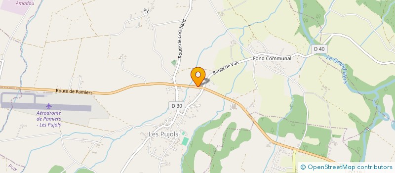 localisation de l'entreprise SARL CASTELNAU à LES PUJOLS