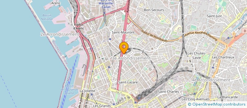 localisation de l'entreprise SARL CASTING à MARSEILLE