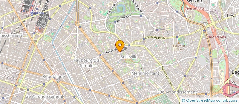 localisation de l'entreprise SARL CATAL à PARIS