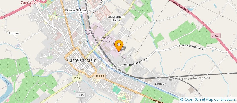 localisation de l'entreprise SARL CATALA COMBUSTIBLES DISTRIBUTION à CASTELSARRASIN