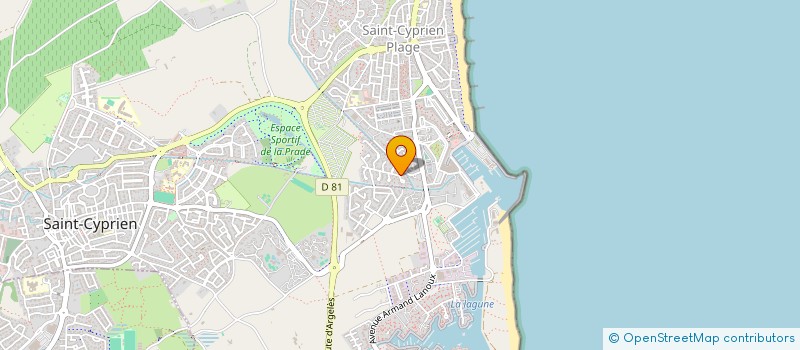 localisation de l'entreprise SARL CATALOGNE CROISIERES à SAINT-CYPRIEN