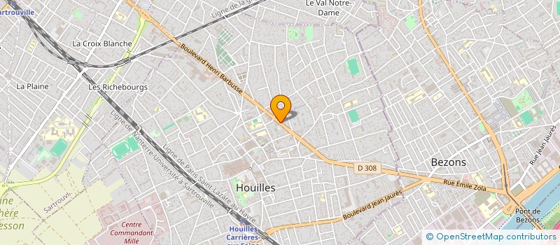 localisation de l'entreprise SARL CATALOR EUROPE à HOUILLES