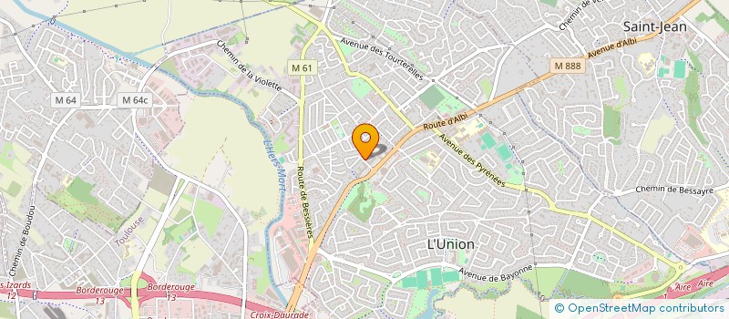 localisation de l'entreprise SARL CATANE à L'UNION