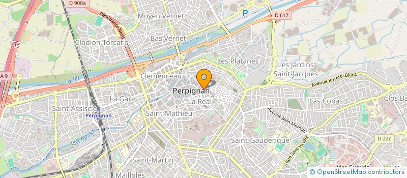 localisation de l'entreprise SARL CATAPAC à PERPIGNAN