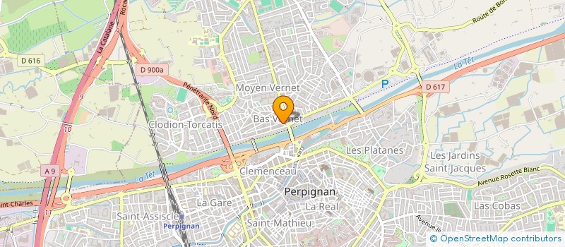 localisation de l'entreprise SARL CATARINO  PERPIGNAN