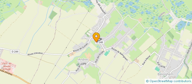 localisation de l'entreprise SARL CATEAU FAMILY  ANDRES