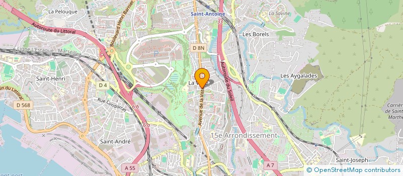 localisation de l'entreprise SARL CATELLA à MARSEILLE