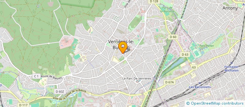 localisation de l'entreprise SARL CATHOYO à VERRIERES-LE-BUISSON