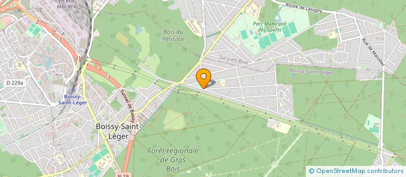 localisation de l'entreprise SARL CATI à BOISSY-SAINT-LEGER