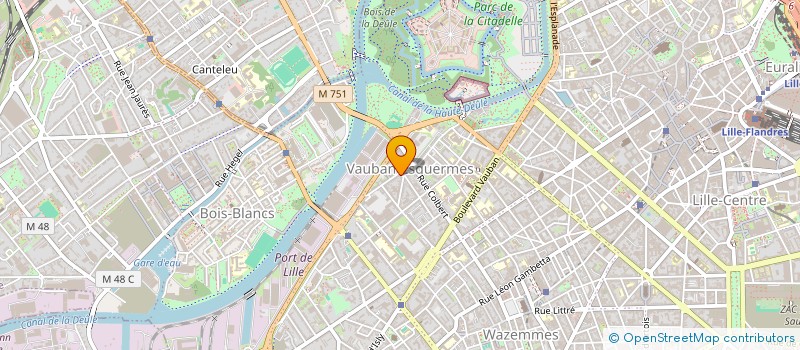 localisation de l'entreprise SARL CATINAT à LILLE