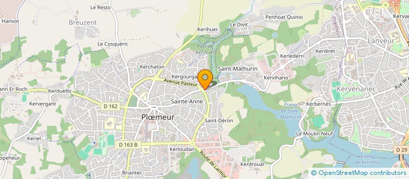 localisation de l'entreprise SARL CATLO à PLOEMEUR