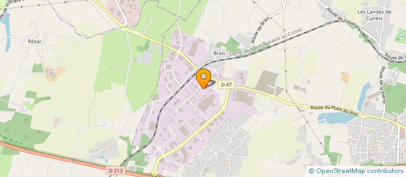 localisation de l'entreprise SARL CATOE à SAINT-NAZAIRE