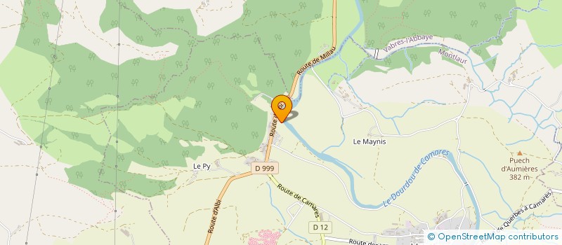 localisation de l'entreprise SARL CAUQUIL ET FILS à MONTLAUR