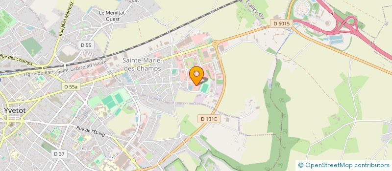 localisation de l'entreprise SARL CAUX -FORMATIQUE à SAINTE-MARIE-DES-CHAMPS