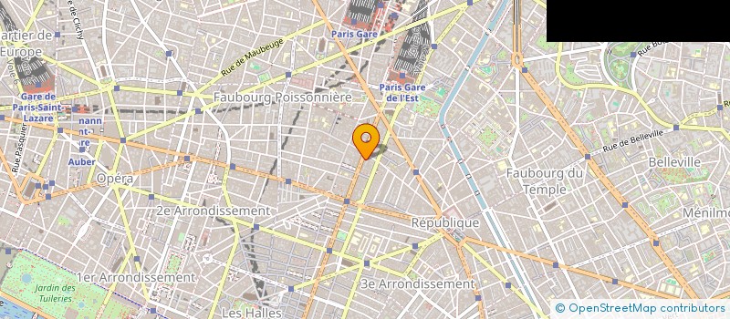 localisation de l'entreprise SARL CAVAIGNAC  PARIS