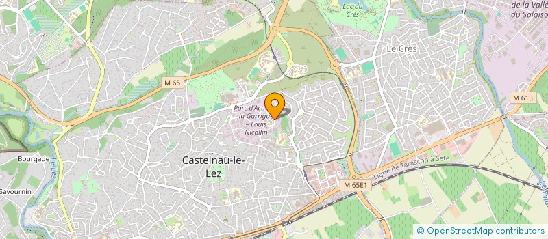localisation de l'entreprise SARL CAVAILLAC TRANSPORTS à CASTELNAU-LE-LEZ