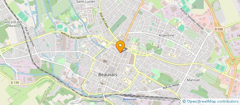 localisation de l'entreprise SARL CAVAILLIER MANTIONE à BEAUVAIS