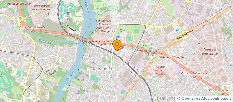 localisation de l'entreprise SARL CAVARO à NANTES