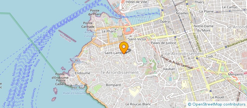 localisation de l'entreprise SARL CAVE DE MARSEILLE - ENDOUME à MARSEILLE