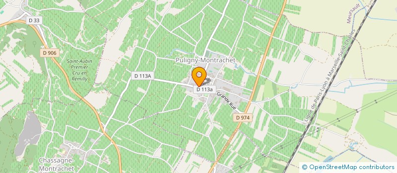 localisation de l'entreprise SARL CAVEAU DE PULIGNY MONTRACHET à PULIGNY-MONTRACHET