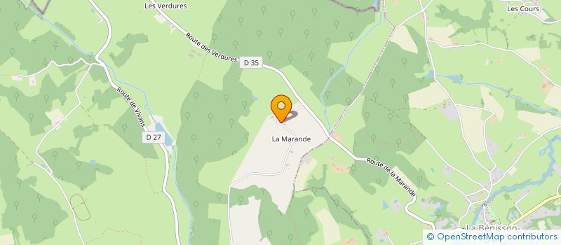 localisation de l'entreprise SARL CAVER  NOAILLY