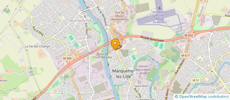 localisation de l'entreprise SARL CAYENNE GRAPHIC à LILLE