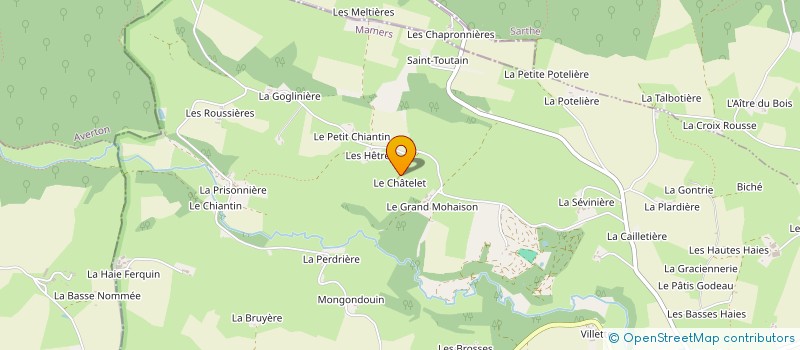 localisation de l'entreprise SARL CB à SAINT PAUL LE GAULTIER