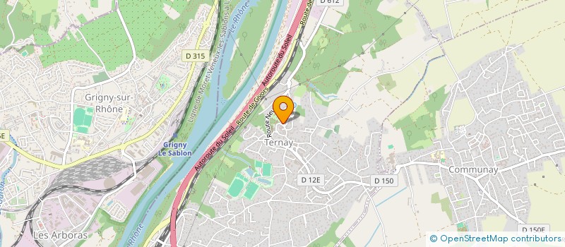 localisation de l'entreprise SARL CBC  TERNAY