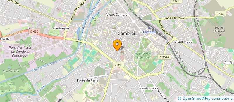 localisation de l'entreprise SARL CBCL à CAMBRAI
