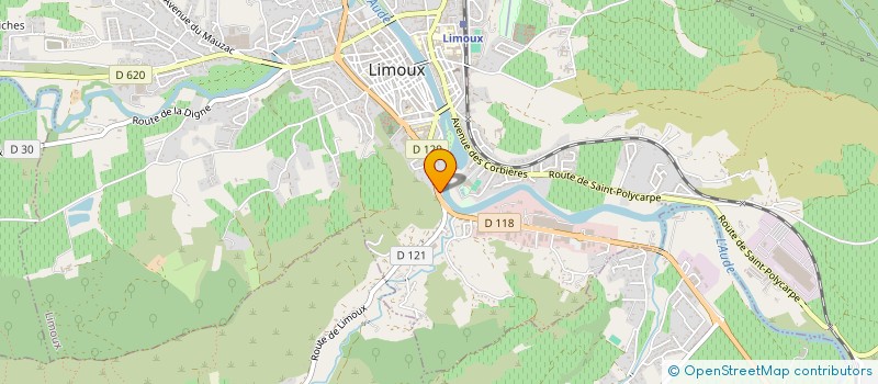 localisation de l'entreprise SARL CBTH à LIMOUX