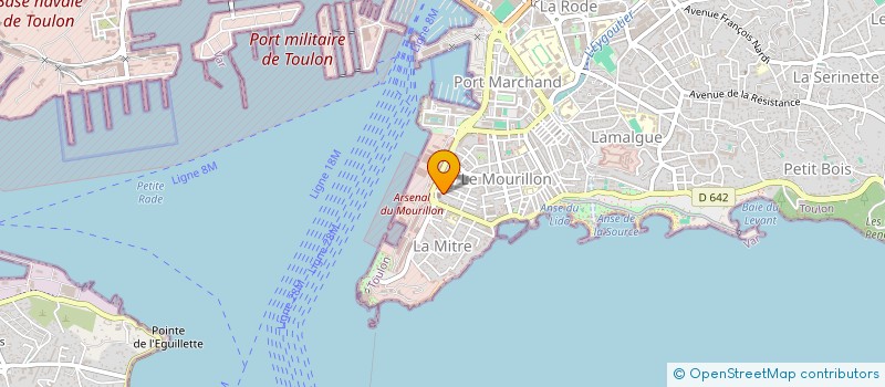 localisation de l'entreprise SARL CBZ1 à TOULON