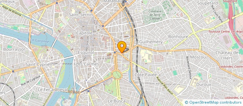 localisation de l'entreprise SARL CC BAR  TOULOUSE