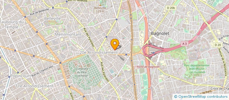 localisation de l'entreprise SARL CC ELEC  PARIS