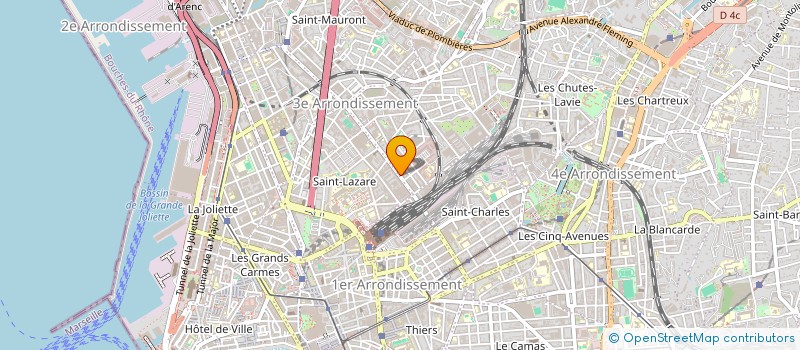 localisation de l'entreprise SARL CCA à MARSEILLE