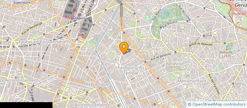 localisation de l'entreprise SARL CCBF  PARIS