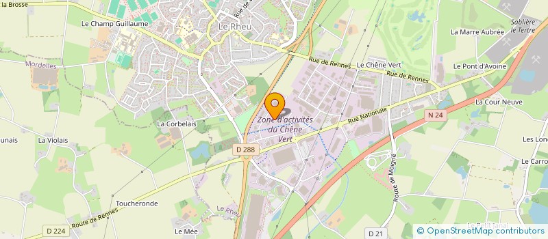 localisation de l'entreprise SARL CCDM à LE RHEU