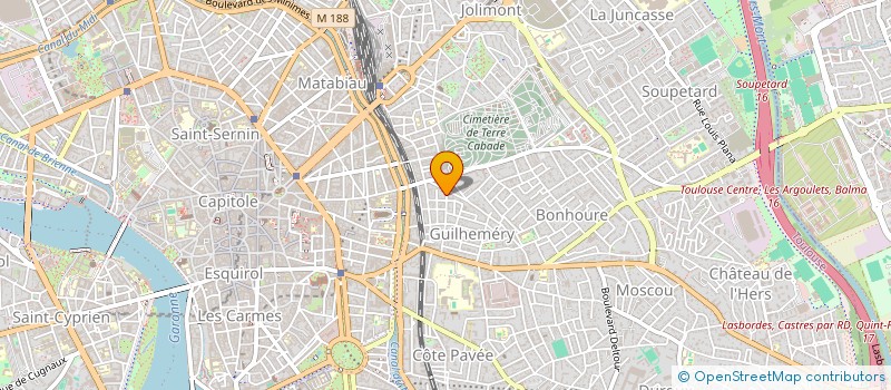 localisation de l'entreprise SARL CCM à TOULOUSE