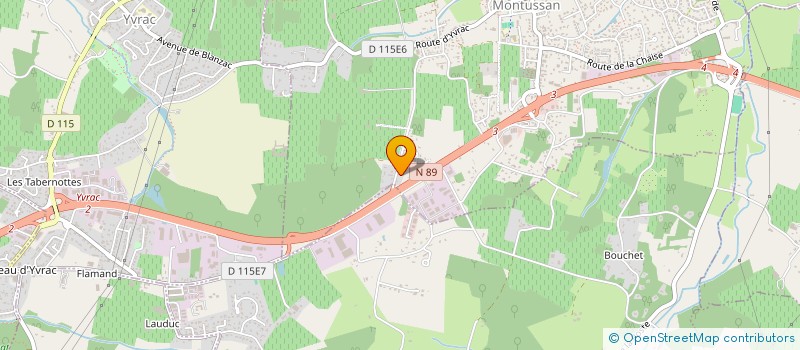 localisation de l'entreprise SARL CCMF  MONTUSSAN