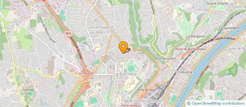 localisation de l'entreprise SARL CCRN  CHAMPAGNE-AU-MONT-D'OR