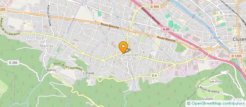 localisation de l'entreprise SARL CCSC  MARNAZ